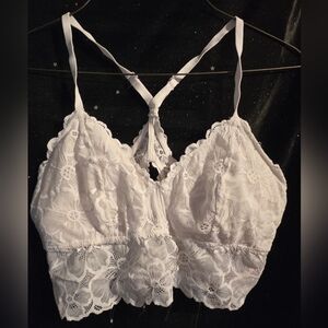 No Boundaries White Lace Bralette